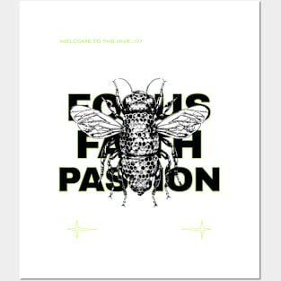 FOCUS FAITH PASSION Posters and Art